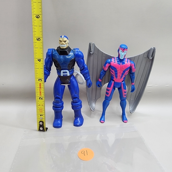 1991 Uncanny X-Men Apocalypse Archangel Figures Lot Marvel ToyBiz 5" - Picture 4 of 6